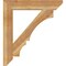 Ekena Millwork Balboa Slat Rough Sawn Bracket, Western Red Cedar, 6"W x 38"D x 42"H BKT06X38X42BOA06RWR - alternate 3